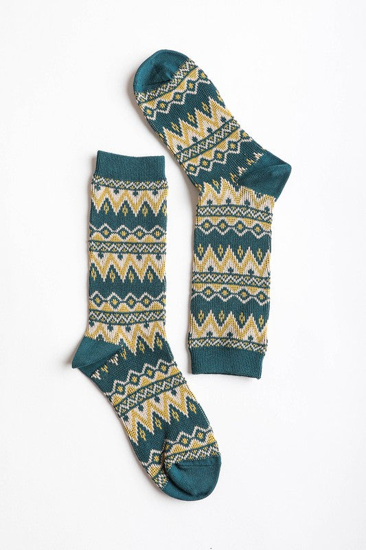 Tribal Pattern Socks