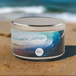 32oz Struck Photo Series Tin Candle (Coconut Surf Wax Scent)