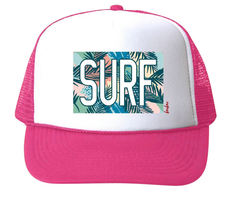 SURF Floral Trucker Hat