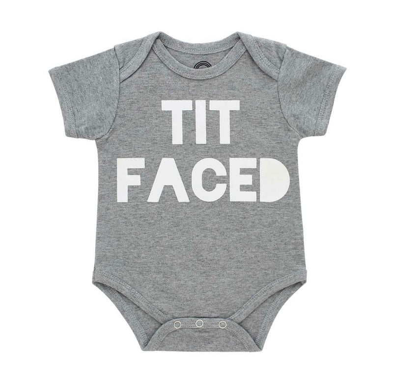 Tit Faced Baby Onesie