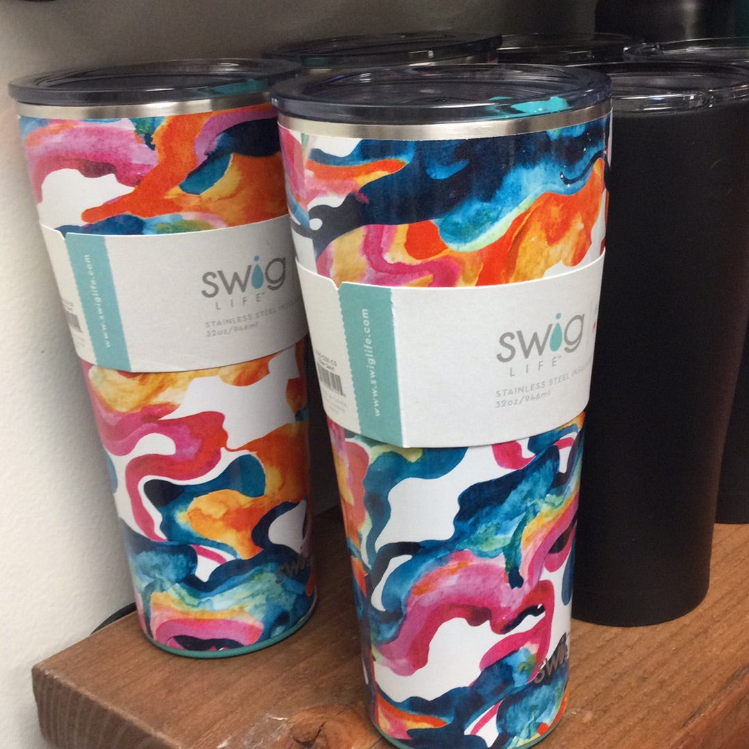 Swig Color Swirl 32 oz. tumbler – Bomshell Boutique Rehoboth