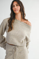 Off One Shoulder Sweater