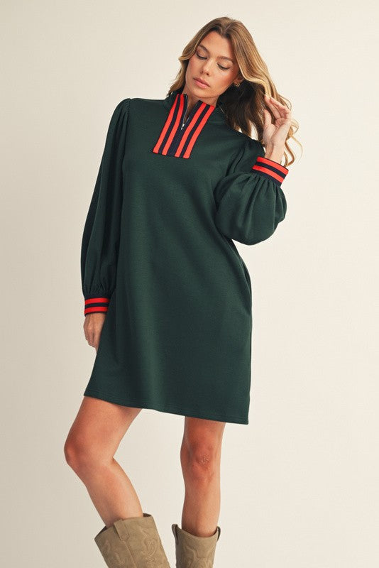 Zip Up Dress