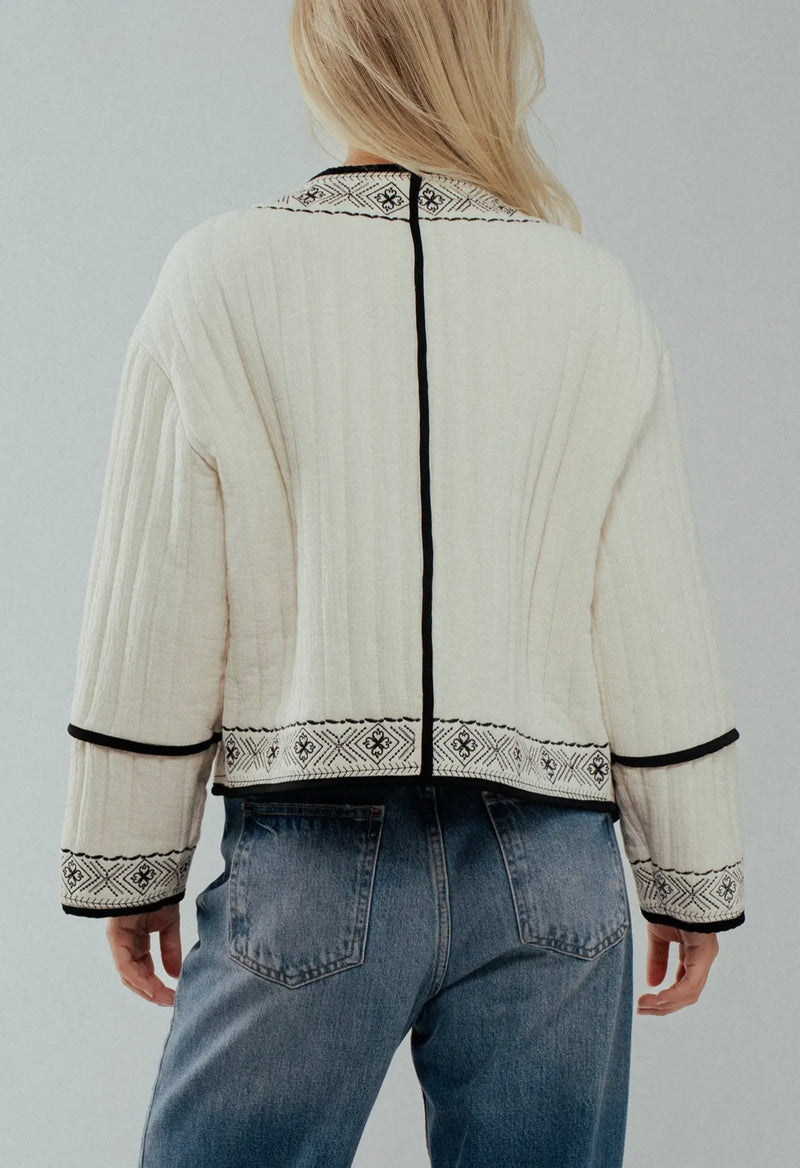 Boho Embroidered Jacket