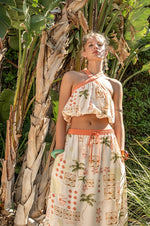 Printed Halter Top