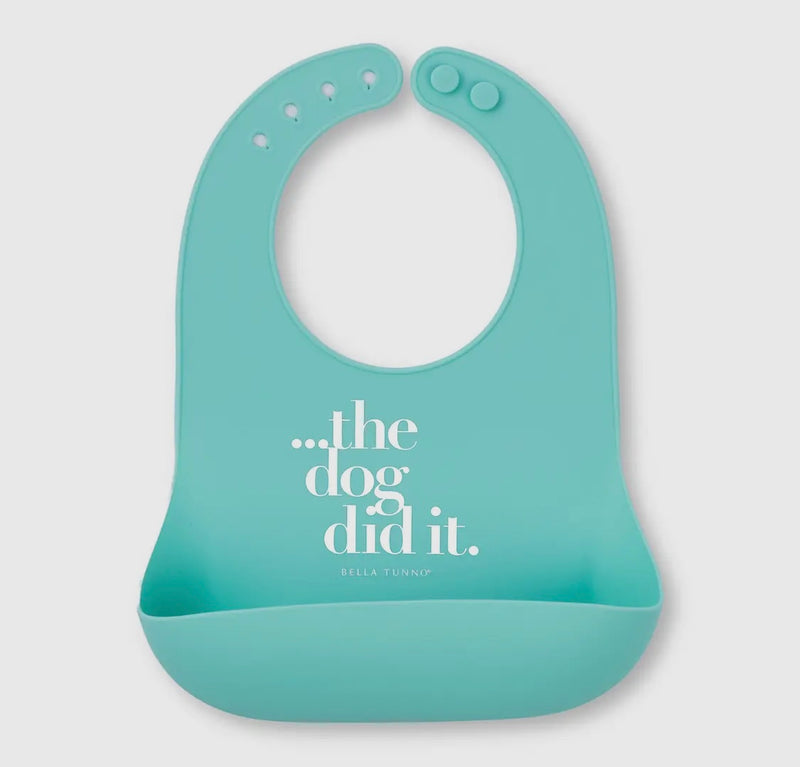 The Dog Did It Wonder Bib