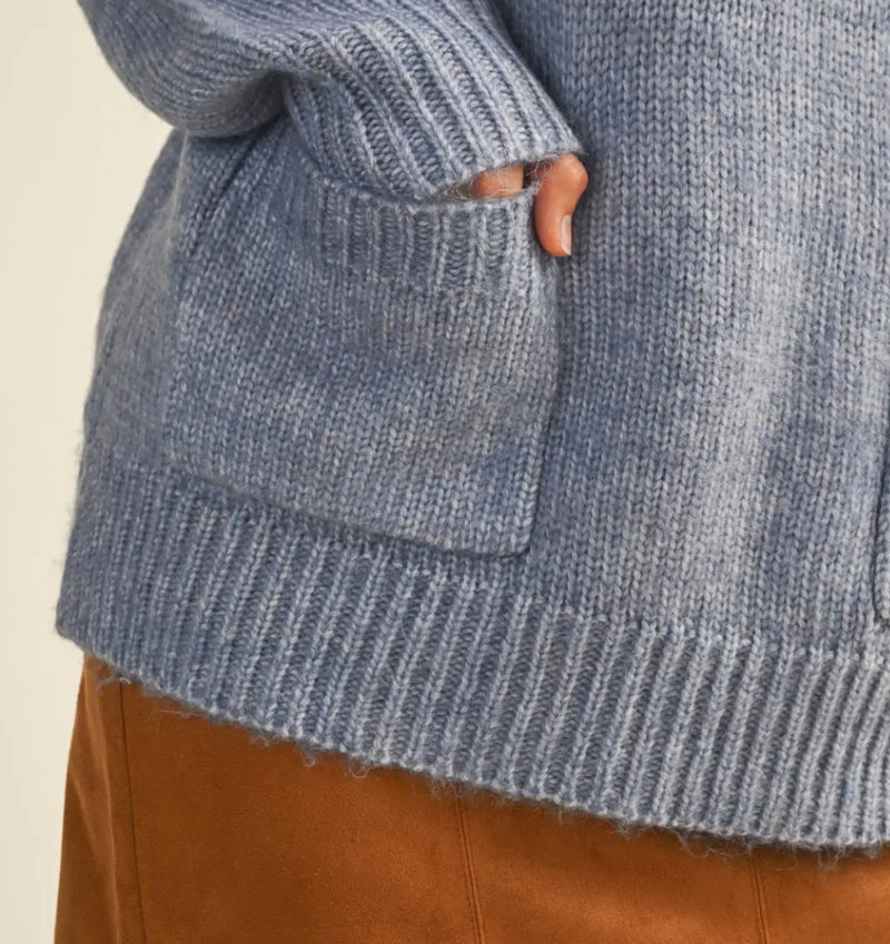 Front Patch Pocket Sweater