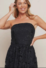 Woven Lace Midi Dress