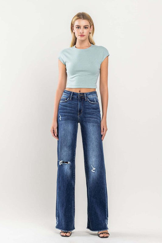 Ocean View Distressed Denim