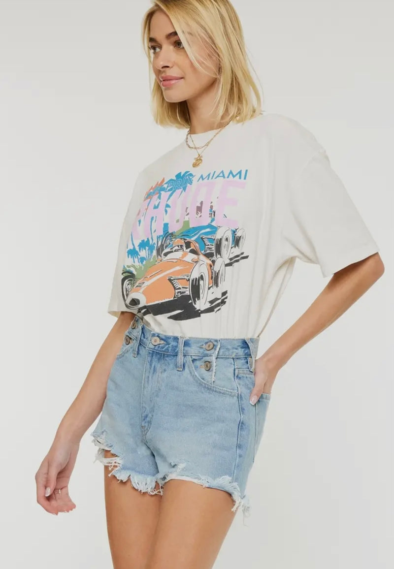 Fly Denim Shorts