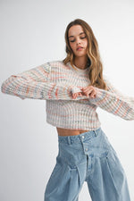 Stripe Sweater Top