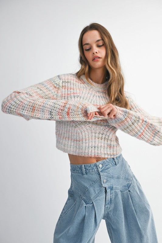 Stripe Sweater Top