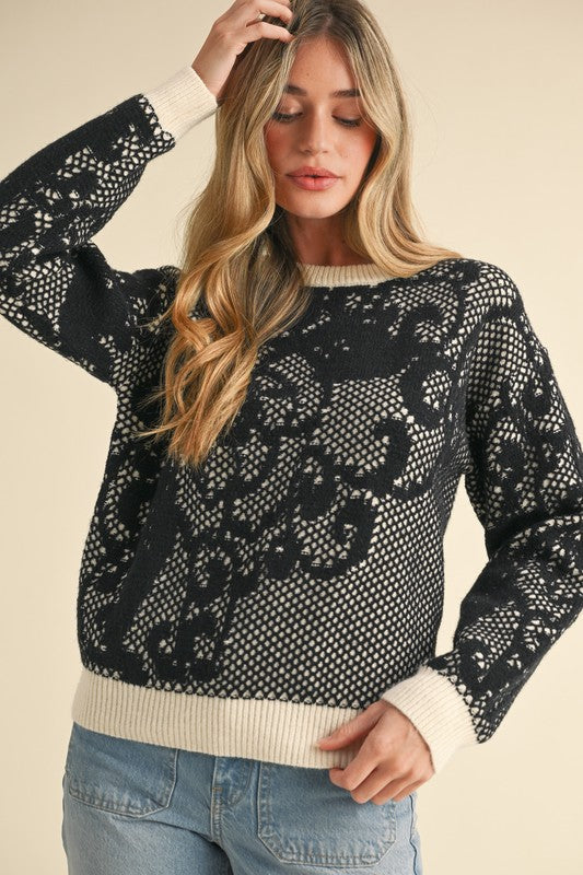 Kelly Lacy Sweater