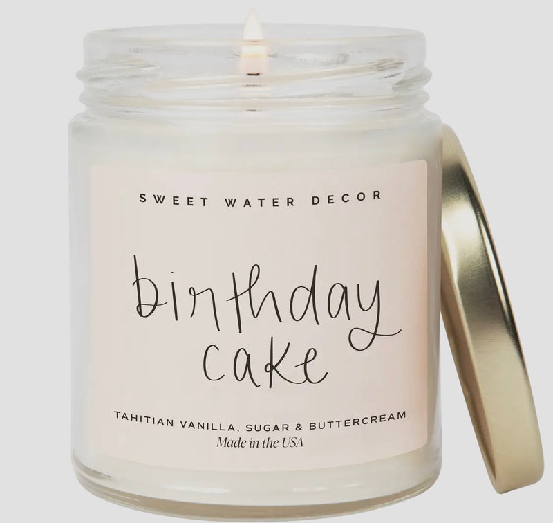 Birthday Cake 9 oz Soy Candle