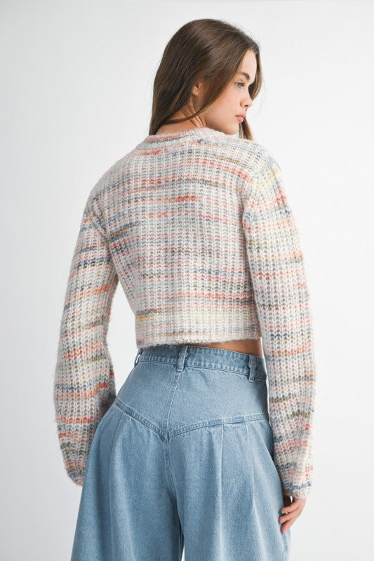 Stripe Sweater Top