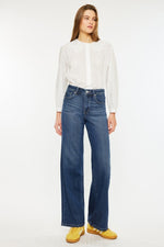 High Rise Wide Leg Jeans