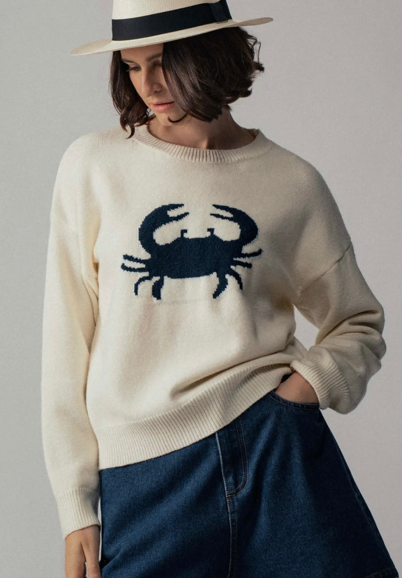 Crab Knit Sweater