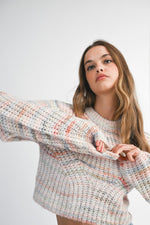 Stripe Sweater Top