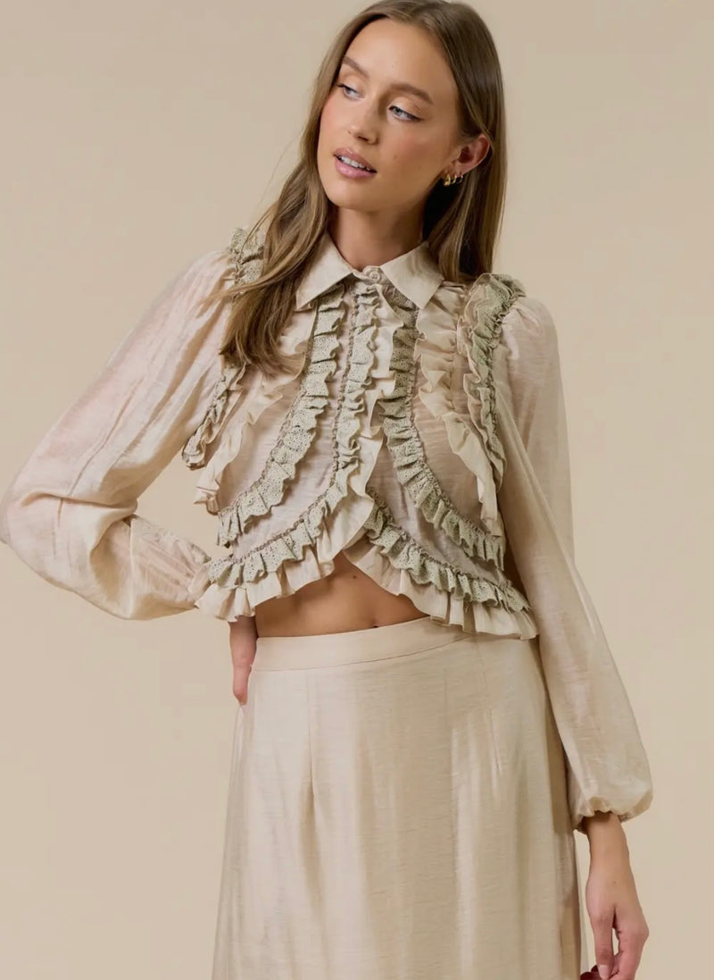 Ruffled Blouse