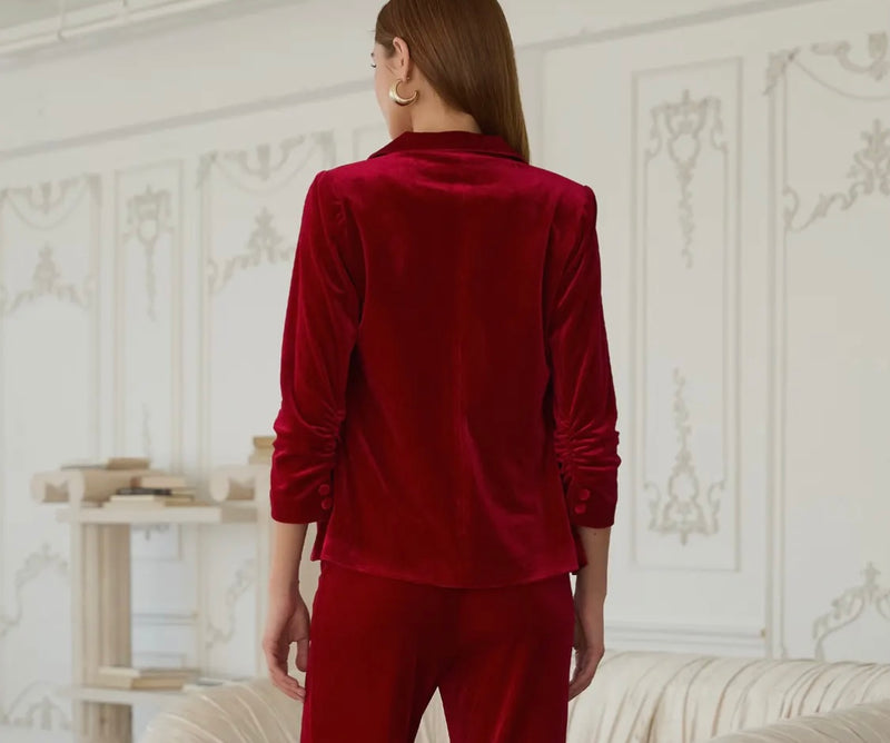 Velvet Blazer