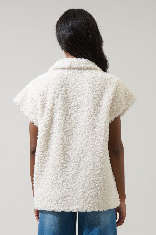 Janna Sherpa Vest