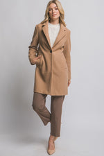 Notched Lapel Coat
