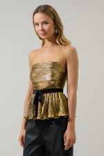 Katia Peplum Top
