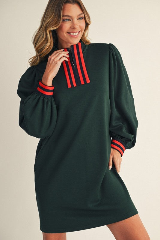 Zip Up Dress