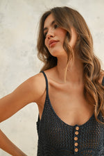 Crochet Knitted Top