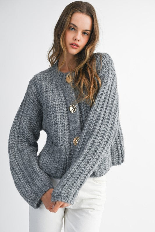 Chunky Knit Cardigan