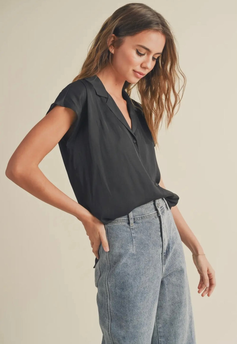 Cap Sleeve Blouse