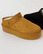 Ankle Platform Sherpa Shoe