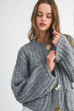 Chunky Knit Cardigan