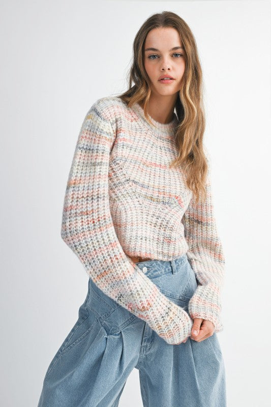 Stripe Sweater Top