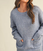 Front Patch Pocket Sweater