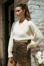 Chunky Ribbed Knit Sweater