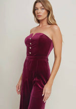 Velvet Jumpsuit