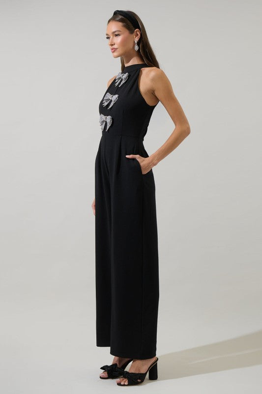 Glow Bow Jumpsuit