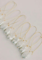 Natural Pearl Minimalist Threader Earrings