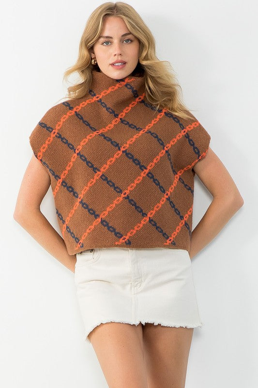 Chain Print Vest