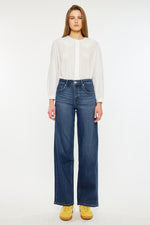 High Rise Wide Leg Jeans