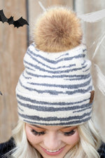 Zebra Print Beanie