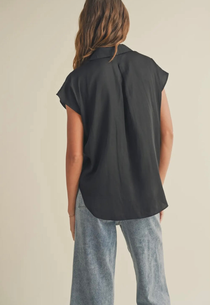 Cap Sleeve Blouse