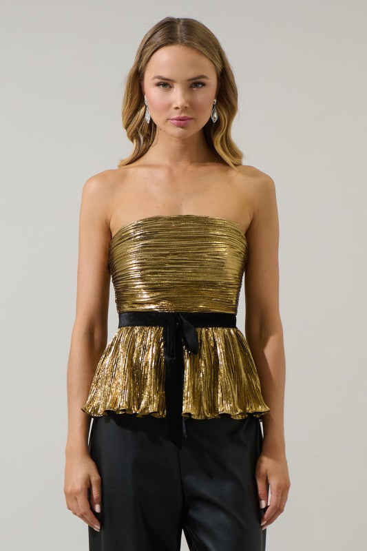 Katia Peplum Top