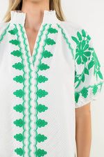 Kelly Textured Top