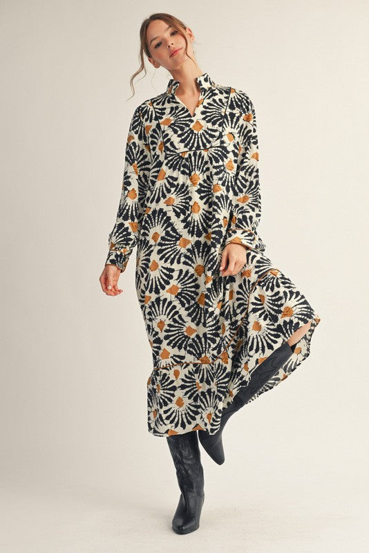 Boho Midi Dress