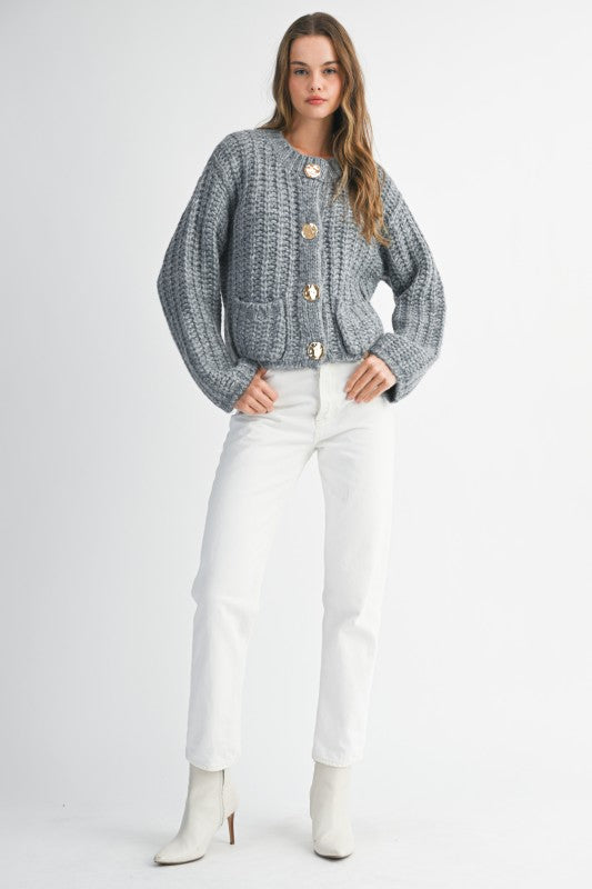 Chunky Knit Cardigan