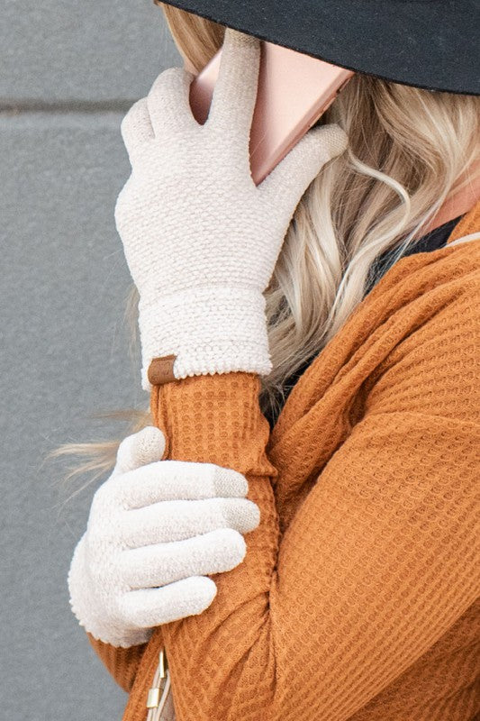 CC Chenille Touchscreen Glove