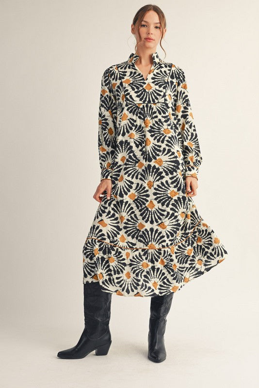 Boho Midi Dress