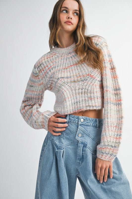 Stripe Sweater Top